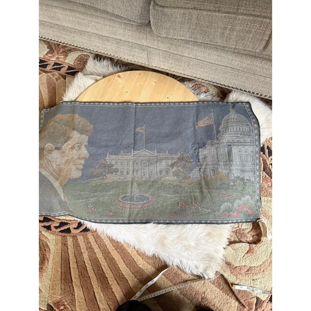 JFK Commemorative wall tapestry